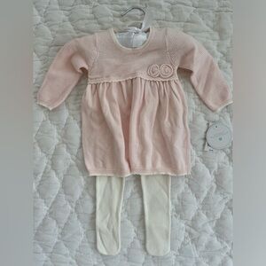 Edgehill Collection Girls knit outfit